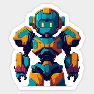 Cute Robot Sticker